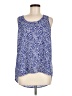 Halogen 100% Polyester Blue Sleeveless Blouse Size M - photo 1