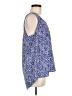Halogen 100% Polyester Blue Sleeveless Blouse Size M - photo 4
