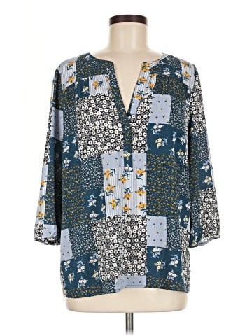 Ann Taylor LOFT Outlet 3/4 Sleeve Blouse (view 1)