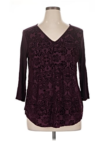Dana Buchman 3/4 Sleeve Blouse (view 1)