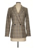 Gap Plaid Gold Blazer Size 0 Petite - photo 1