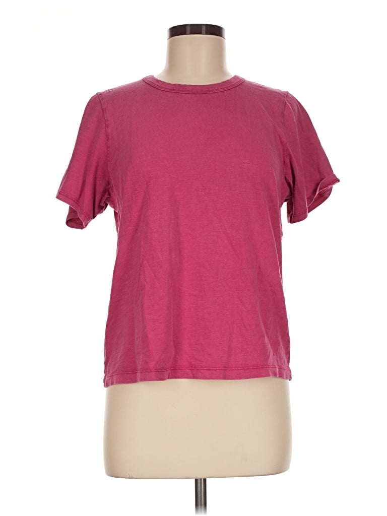 Pre-owned Faherty Short Sleeve T-shirt In Pink