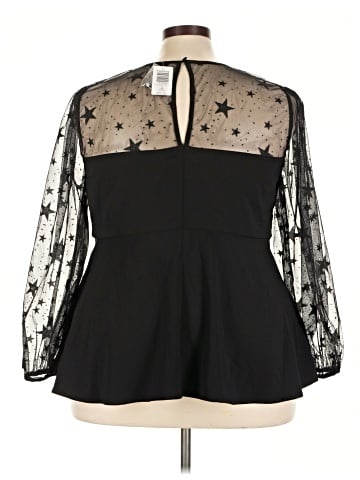 Torrid 3/4 Sleeve Blouse (view 2)