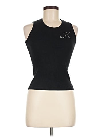 Aqua Sleeveless T-Shirt (view 1)