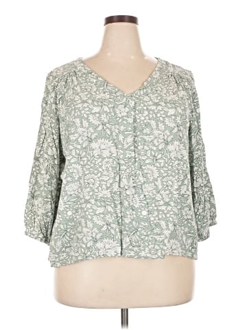 St. John's Bay 3/4 Sleeve Blouse (view 1)