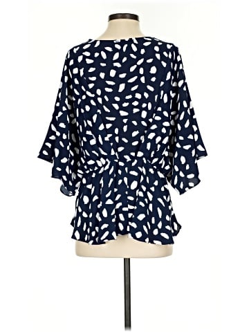 Umgee 3/4 Sleeve Blouse (view 2)