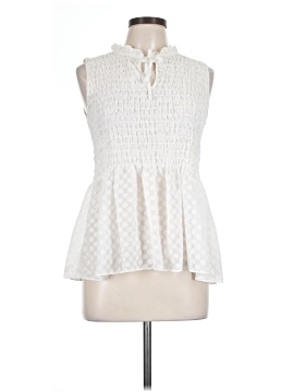 Rose + Olive Sleeveless Blouse (view 1)