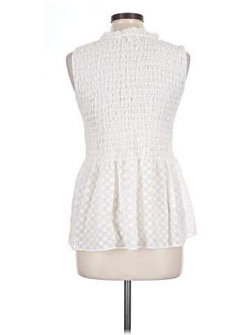 Rose + Olive Sleeveless Blouse (view 2)