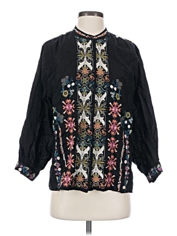 Tolani 3/4 Sleeve Blouse (view 1)