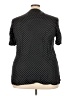 Pendleton 100% Rayon Polka Dots Black 3/4 Sleeve Button-Down Shirt Size 20 - photo 2