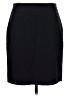 J.Crew 100% Wool Solid Black Wool Skirt Size 8 (petite) - photo 1