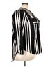 Assorted Brands Stripes Black 3/4 Sleeve Blouse Size 2X - photo 4