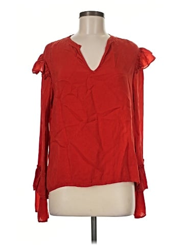 Theory Long Sleeve Blouse (view 1)