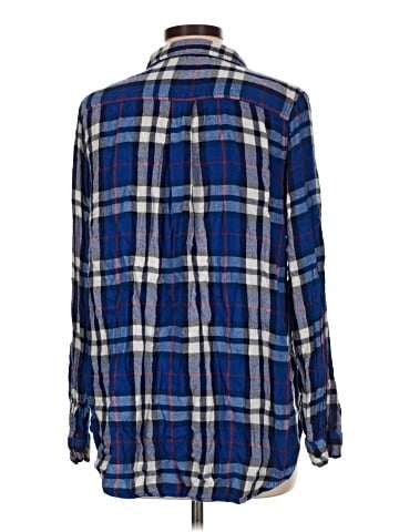 Topshop Long Sleeve Button-Down Shirt (view 2)