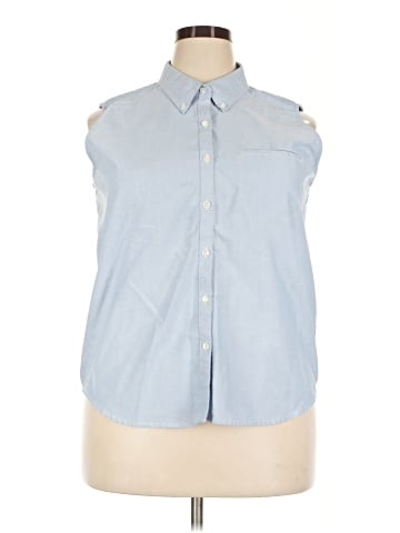 Cabin Creek Sleeveless Button-Down Shirt (view 1)