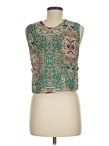 Olivaceous Sleeveless Blouse (view 2)