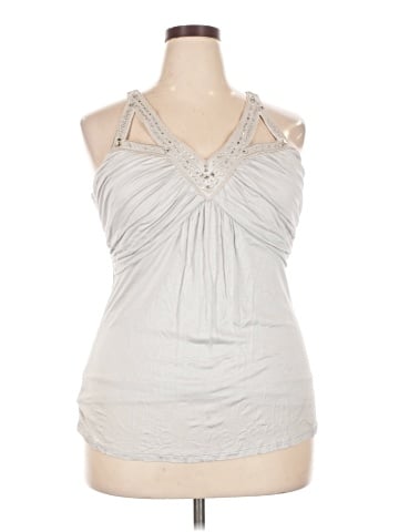 White House Black Market Sleeveless Blouse (view 1)