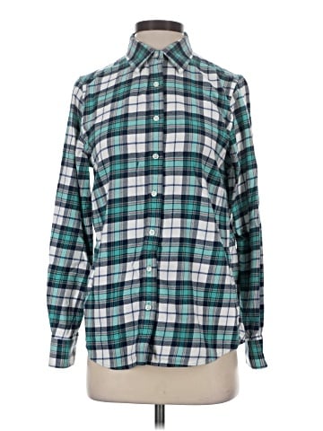 Lands' End Long Sleeve Button-Down Shirt (view 1)