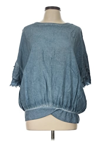 Umgee 3/4 Sleeve Blouse (view 1)
