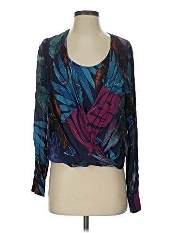 Karen Kane Long Sleeve Blouse (view 1)