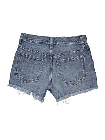 Madewell The Perfect Jean Short in Bartow Wash: TENCEL&trade; Denim Edition (view 2)