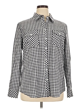 Bit & Bridle Long Sleeve Button-Down Shirt (view 1)