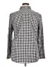 Bit & Bridle Houndstooth Silver Long Sleeve Button-Down Shirt Size XL - photo 2