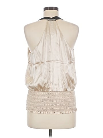 Bebe Sleeveless Silk Top (view 2)
