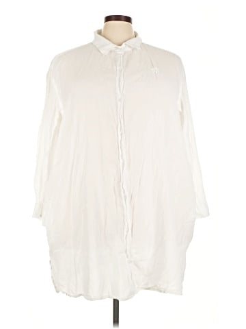 Ralph Lauren Black Label 3/4 Sleeve Button-Down Shirt (view 1)