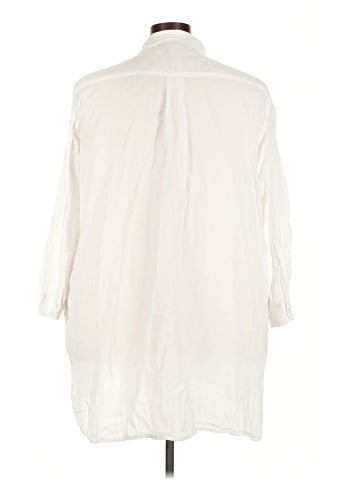 Ralph Lauren Black Label 3/4 Sleeve Button-Down Shirt (view 2)