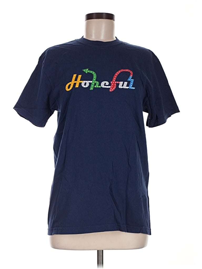 Pre-owned Comfort Colors Short Sleeve T-shirt In Blue