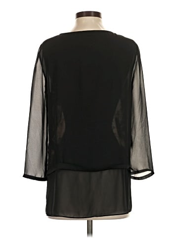 DKNYC 3/4 Sleeve Blouse (view 2)