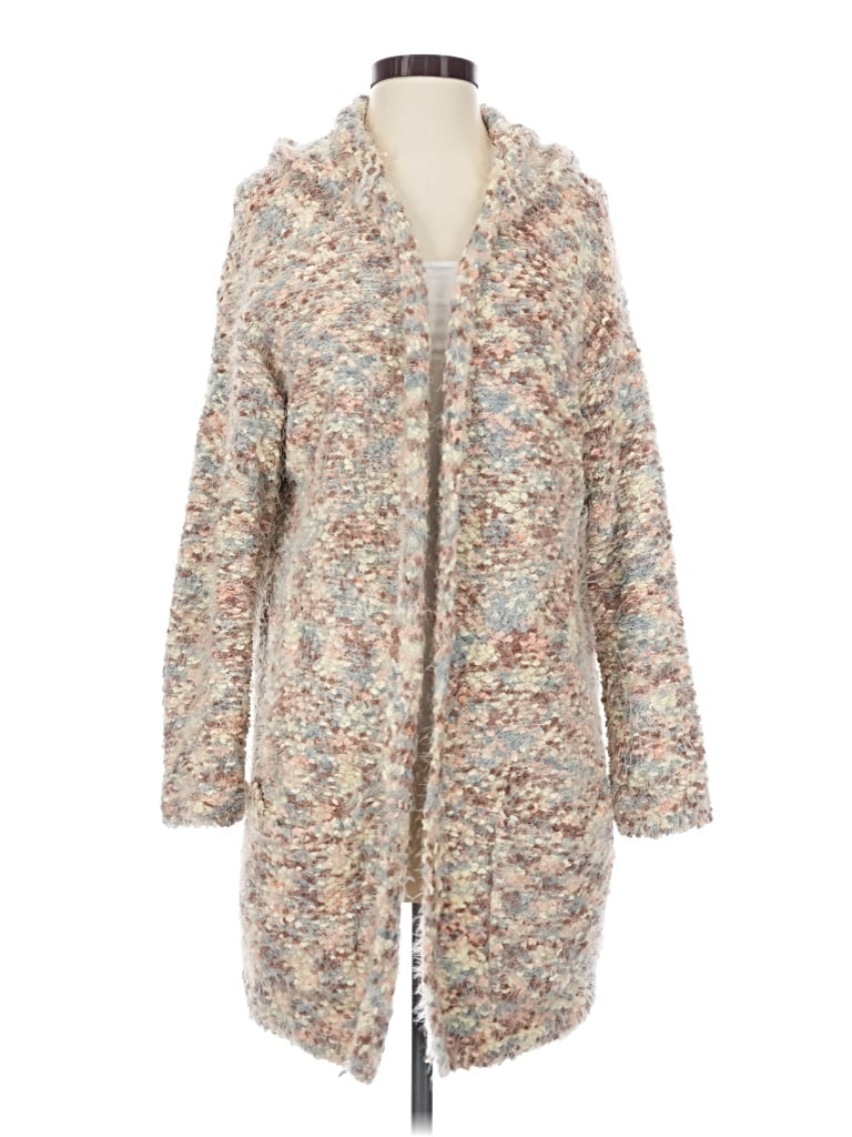 Pre-owned Lovestitch Cardigan Sweater In Gray