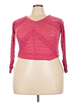 Self Esteem 3/4 Sleeve Top (view 1)
