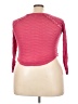 Self Esteem 100% Polyester Pink 3/4 Sleeve Top Size XXL - photo 2