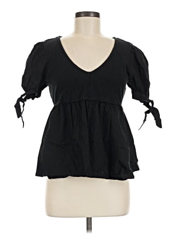 Lily White Short Sleeve Blouse (view 1)