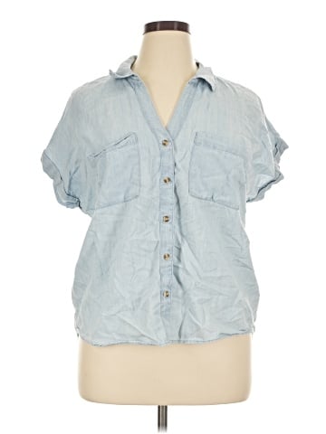 Falls Creek Short Sleeve Button-Down Shirt (view 1)