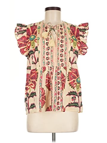 Haute Hippie Short Sleeve Blouse (view 1)