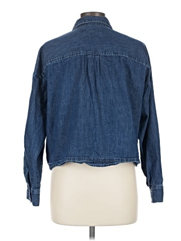 Ann Taylor LOFT Long Sleeve Button-Down Shirt (view 2)