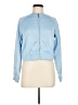 Nike 100% Polyester Blue Track Jacket Size M - photo 1