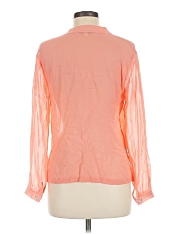 Raoul Long Sleeve Silk Top (view 2)