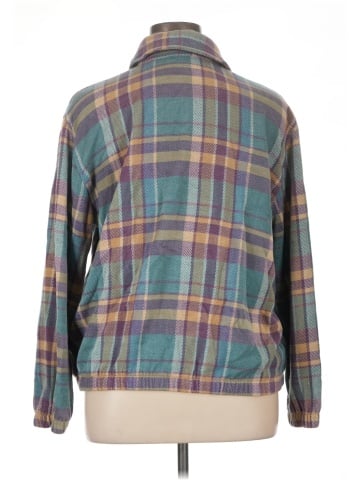 Alfred Dunner Long Sleeve Button-Down Shirt (view 2)