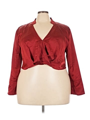 ELOQUII 3/4 Sleeve Blouse (view 1)