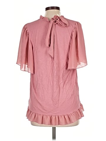 Kim & Cami Short Sleeve Blouse (view 2)