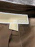 MICHAEL Michael Kors 100% Polyurethane Brown Jacket Size S - photo 6