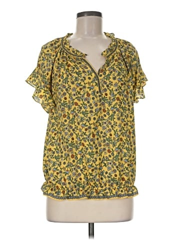 Max Studio Short Sleeve Blouse (view 1)