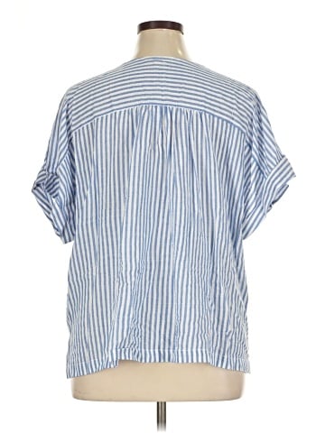 Max Studio Short Sleeve Blouse (view 2)
