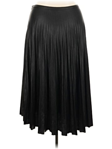 Lauren by Ralph Lauren Faux Leather Skirt (view 2)
