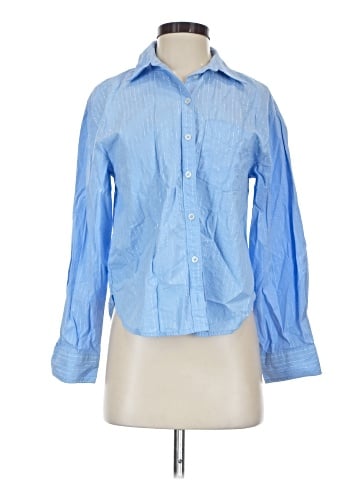 Maeve Long Sleeve Button-Down Shirt (view 1)