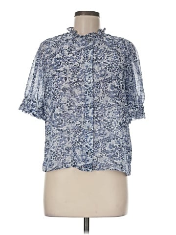 1.State Short Sleeve Blouse (view 1)